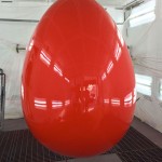 Peinture personalisée goutte rouge